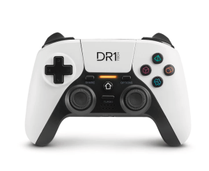 DR1TECH DR10041 ShockPad II Wireless Controller for PS4/PS4 Pro (PS5), PC/WIN, iOS (WHITE)