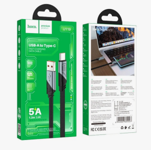 Hoco U119 Machine USB to USB-CFast Charging Data Cable 1.2m Black