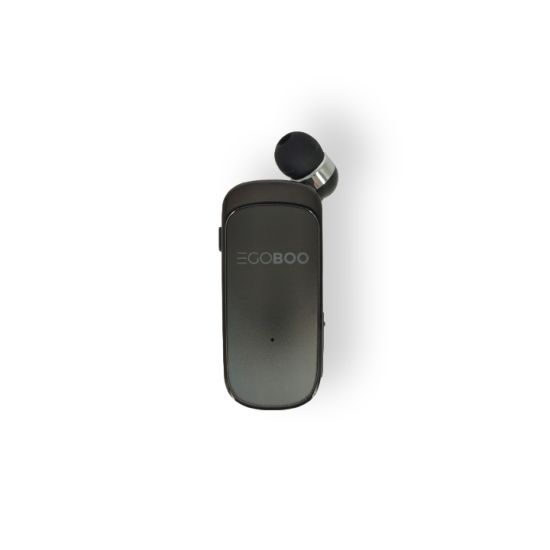 Egoboo EBBTK65-BLK Clip&Go Pro In-Ear BT Handsfree Black