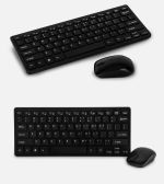 Ασύρματο RF-8068 πληκτρολόγιο ποντίκι Mini size - Wireless Keyboard Mouse Set
