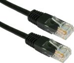 Powertech CAB-N076 U/UTP Cat.6e Καλώδιο Δικτύου Ethernet 5m Μαύρο