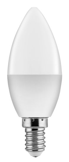 POWERTECH LED Λάμπα Candle E14-004 5W, 3000K, E14, Samsung LED, IC