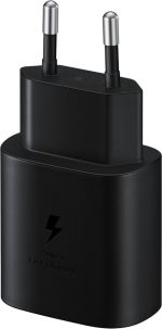 Samsung EP-TA800N Φορτιστής USB-C 25W Power Delivery Μαύρος (Retail)