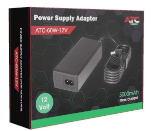 ATC Τροφοδοτικό 60W 12V 5A 5.5 x 2.1mm