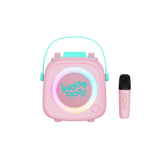 Kiddoboo KidsVoice BT Speaker & Mic Pink
