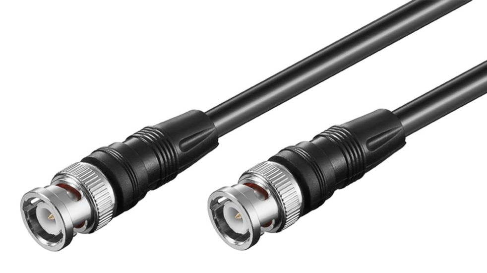 GOOBAY καλώδιο BNC 50074, RG59, 75 ohm, 5m, μαύρο