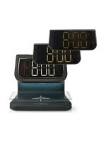 Nedis WCACQ10W1BK Ψηφιακό Επιτραπέζιο Ρολόι με Ξυπνητήρι