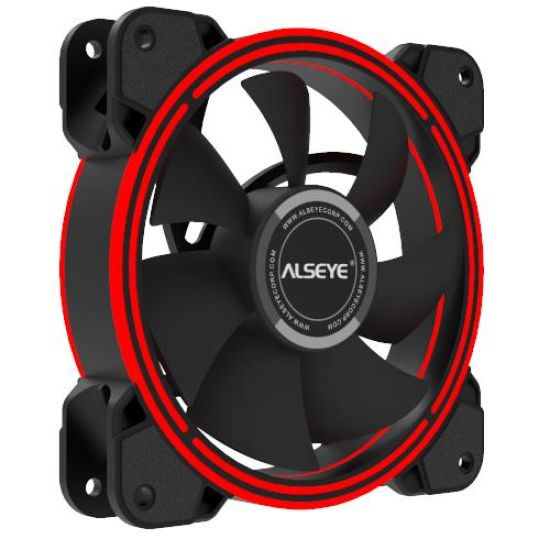 Case Cooler 12cm Red Alseye HALO 4.0