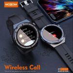 Moxom MX-WH04 Sports Αδιάβροχο Smartwatch με Παλμογράφο (Μαύρο)