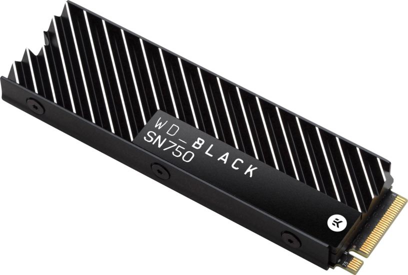 Western Digital SN750 SSD 500GB M.2 NVMe PCI Express 3.0 with Heatsink
