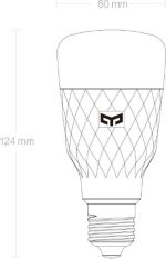 Yeelight 1S Smart Λάμπα LED E27 RGBW 800lm Dimmable