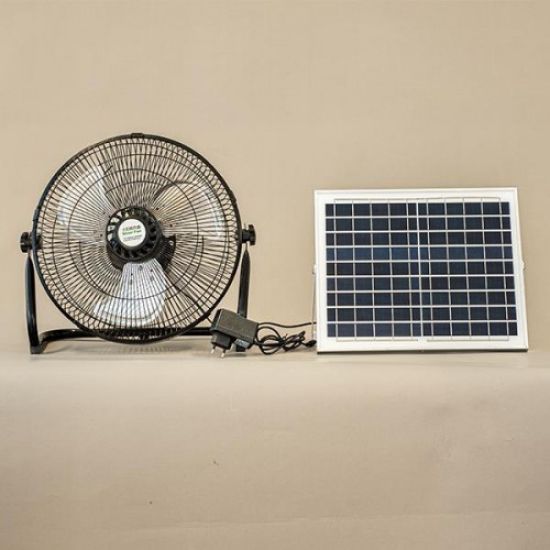 ΑΝΕΜΙΣΤΗΡΑΣ ΔΑΠΕΔΟΥ ΜΕΤΑΛΛΙΚΟΣ Φ37 15W ΕΠΑΝΑΦΟΡΤΙΖΟΜΕΝΟΣ ΜΕ ΗΛΙΑΚΟ ΠΑΝΕΛ 300-21505