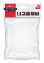 POWERTECH πολύπριζο ασφαλείας PT-1056, 4x schuko, 16A, 1.4m, λευκό
