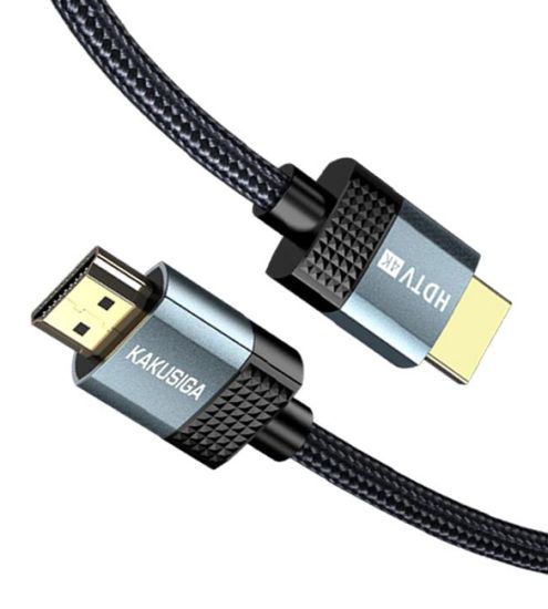 KAKUSIGA καλώδιο HDMI KSC-983, 4K/60Hz, 18Gbps, 2m, μαύρο
