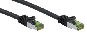 GOOBAY καλώδιο S/FTP CAT 8.1 61095, copper, AWG 26, GHMT, 3m, μαύρο