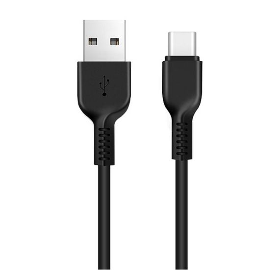Hoco X20 USB-A σε USB-C 3A Μαύρο 3m