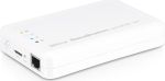 TrekStor DataStation Pocket Air Θήκη 2.5" SATA III με σύνδεση Ethernet/USB3.0/WiFi White