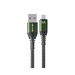 Charging Cable WK Micro Raython Black 1m WDC-169 6A