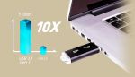 SILICON POWER USB Flash Drive Blaze B02, 32GB, USB 3.2 Gen 1, Black