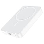 Borofone BJ25 Plus MagSafe Power Bank 10000mAh με Θύρα USB-C – Λευκό PD 20W