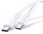 USAMS καλώδιο USB Type-C U43, 5A 100W, PD, 1.2m, λευκό