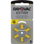 Rayovac Extra Μπαταρίες Ακουστικών Βαρηκοΐας 10 1.45V (RAYPR70)