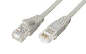 POWERTECH καλώδιο UTP Cat 6e CAB-N107, copper, 24AWG, 0.5mm, 2m, γκρι