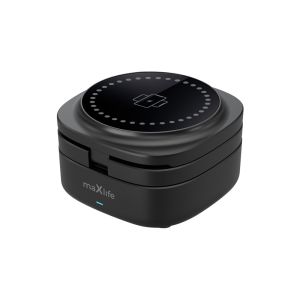 Maxlife MXWC-06 magnetic wireless charger – Μαγνητικός ασύρματος φορτιστής 3 σε 1 μέγιστης ισχύος 15W σε μαύρο χρώμα