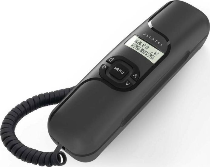 Alcatel T16 Ενσύρματο Τηλέφωνο Γόνδολα Μαύρο