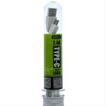 GOLF GC-46 USB-C male - USB-A male Λευκό (1m)