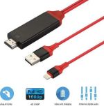 OEM Cable HDMI male - Lightning / USB-A male 2m