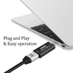 POWERTECH converter καταγραφής video CAB-H147, HDMI σε USB, μαύρος