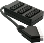 Μετατροπέας OEM (K-8007) Scart male σε 3x Scart female