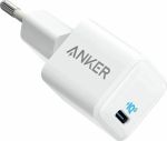 Anker Φορτιστής USB-C 20W Power Delivery Λευκός (PowerPort III Nano) A263322