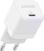 Anker Φορτιστής USB-C 20W Quick Charge 3.0 PD Λευκός Powerport III Cube A2149321
