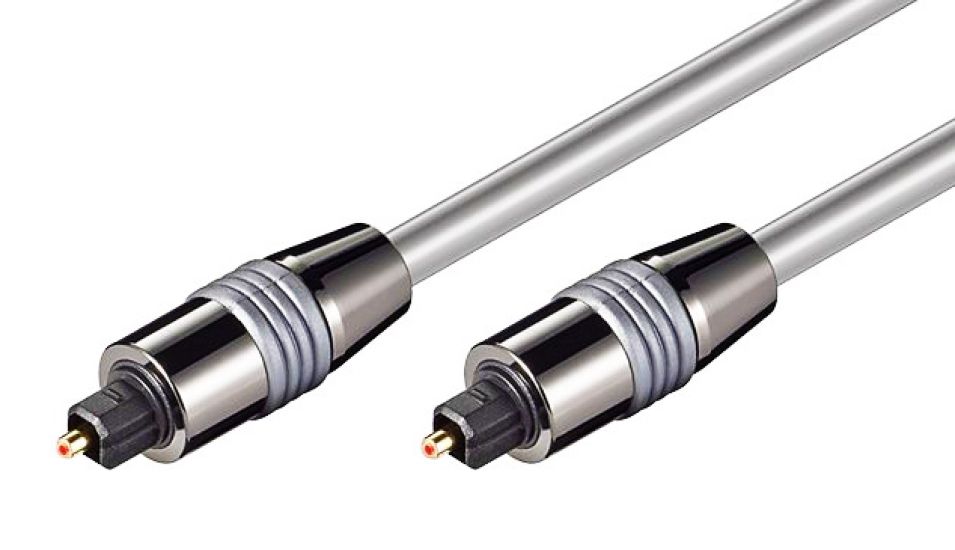 POWERTECH καλώδιο Toslink CAB-O005, OD 6.0mm, 0.5m, metal