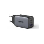 Charger GaN UGREEN CD244 65W PDx2+QC4.0 Gray 10335