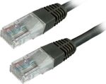 MediaRange MRCS121 U/UTP Cat.6 Καλώδιο Δικτύου Ethernet 15m Μαύρο