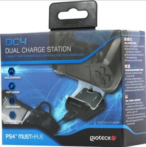 DC4 Dual Charge Station for Sony PS4 Controllers