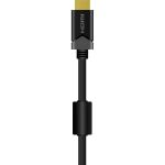Crystal Audio HDMI 1.4 Cable HDMI male - HDMI male 1.5m Μαύρο (HDMI-GOLD1.5)