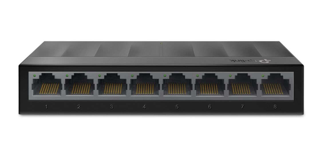 TP-LINK desktop switch LiteWave LS1008G, 8-port 10/100/1000Mbps, Ver 4