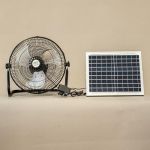 ΑΝΕΜΙΣΤΗΡΑΣ ΔΑΠΕΔΟΥ ΜΕΤΑΛΛΙΚΟΣ Φ37 15W ΕΠΑΝΑΦΟΡΤΙΖΟΜΕΝΟΣ ΜΕ ΗΛΙΑΚΟ ΠΑΝΕΛ 300-21505