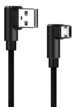 POWERTECH Καλώδιο USB σε Micro USB game 90 PTR-0042 copper, 1m, μαύρο