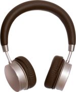 Remax RB-520HB Ασύρματα/Ενσύρματα On Ear Ακουστικά με 8 ώρες Λειτουργίας Καφέ