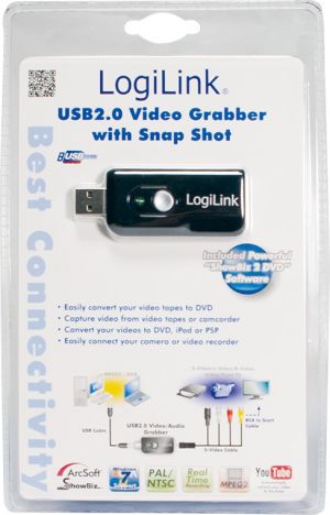 LOGILINK VG0005B USB 2.0 AUDIO AND VIDEO GRABBER