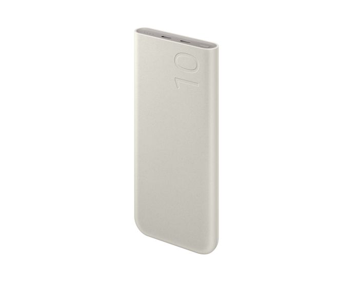 Samsung P3400 Power Bank 10000mAh 25W με 2 Θύρες USB-C PD Μπεζ