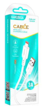 KAKUSIGA καλώδιο Lightning σε USB KSC-982, 15W, 480Mbps, 1m, λευκό