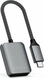 Satechi ST-UCAPDAM Μετατροπέας USB-C male σε 3.5mm / USB-C female Γκρι