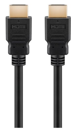 GOOBAY καλώδιο HDMI με Ethernet 51818, 4K 3D, 30AWG, 1m