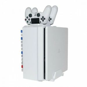 Disc Storage Kit για PS4 σε Λευκό χρώμα